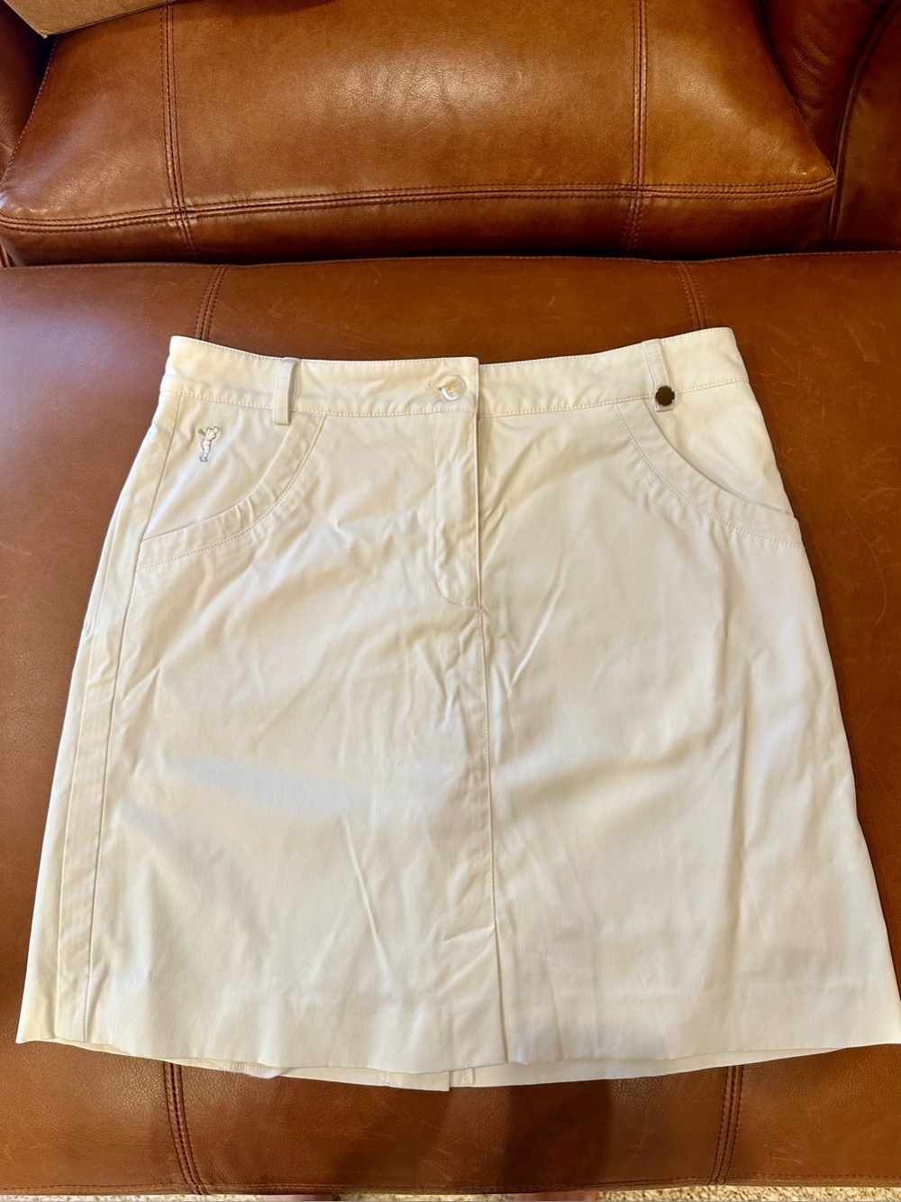 Golfino White Golf Skort